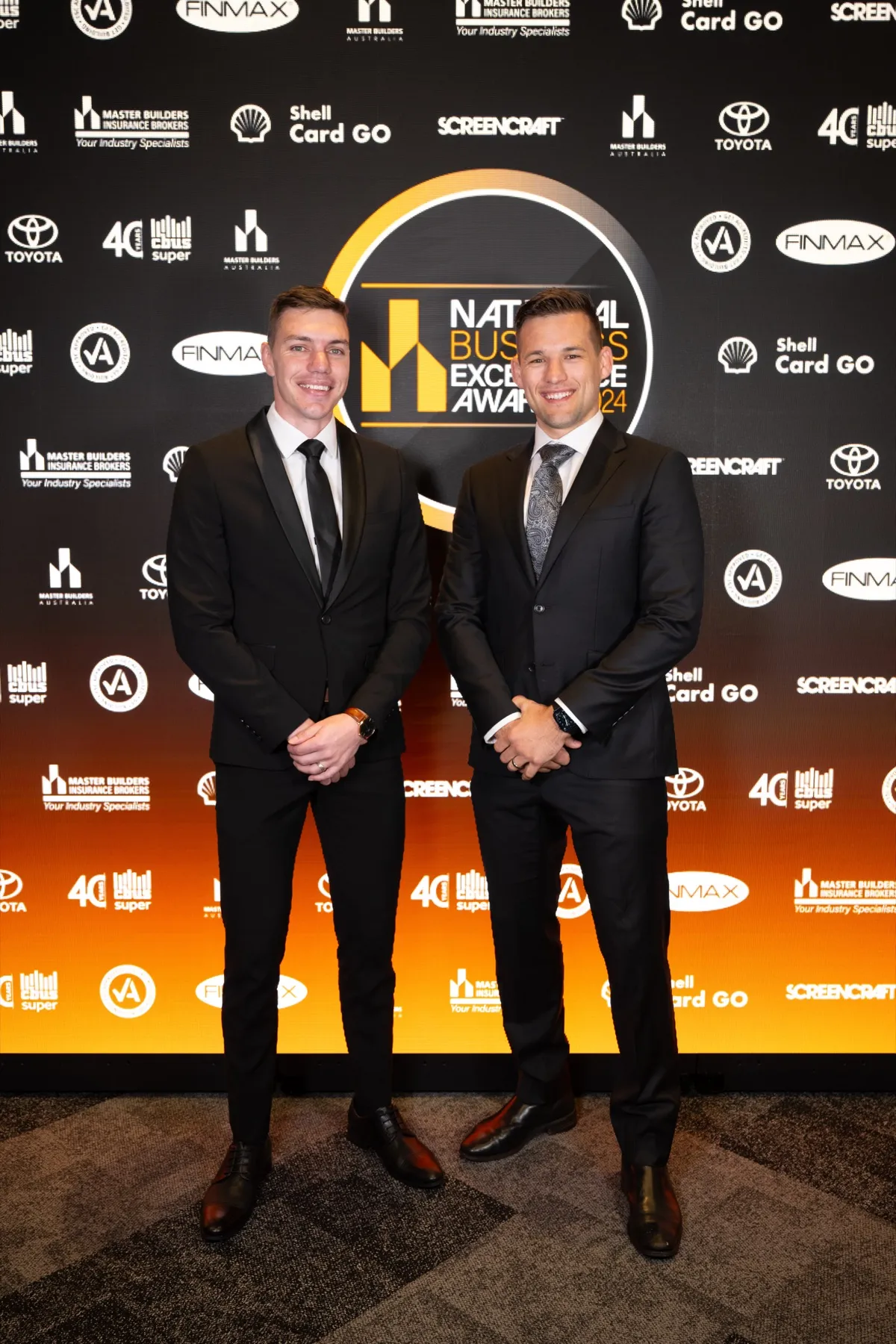Dornford Building Group team at the National Business Excellence Awards